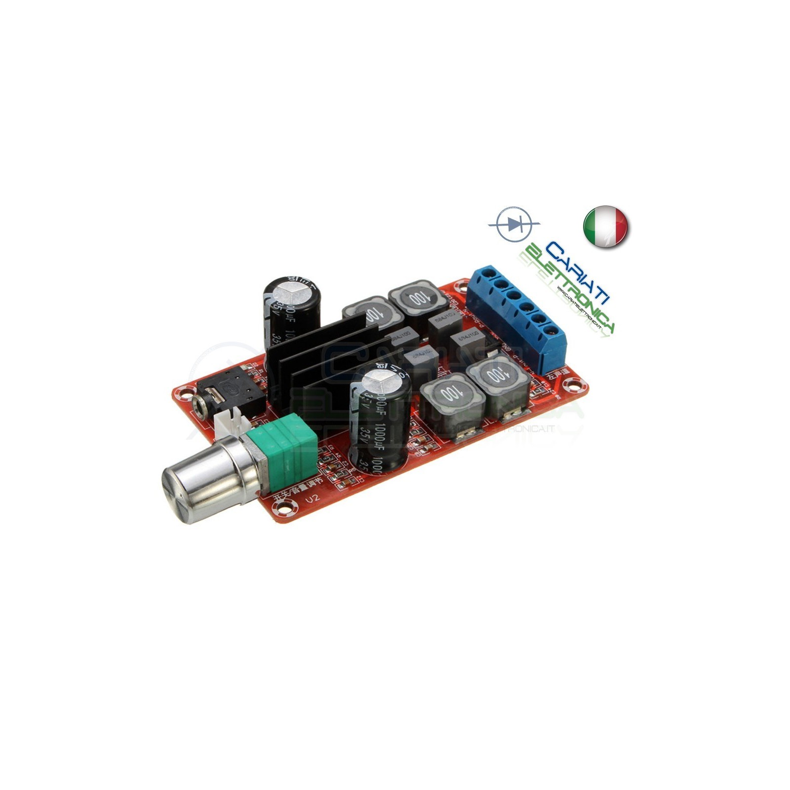 Amplificatore audio TPA3116D2 TPA3116 2x50W Dual Generico