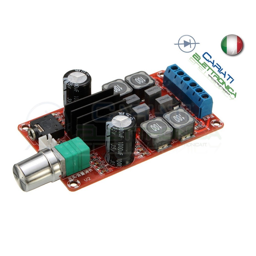 Amplificatore audio TPA3116D2 TPA3116 2x50W Dual Generico