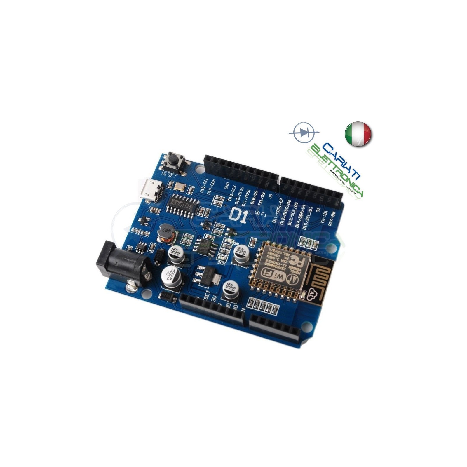 Moduo scheda Wemos d1 esp8266 esp 12e WIFI per Arduino