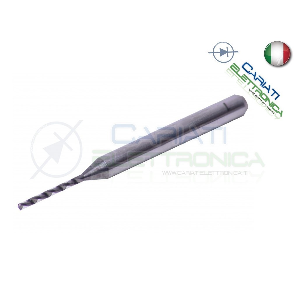 PUNTA HSS 0.2mm per trapano foratura basetta ramata presensibilizzata PCB