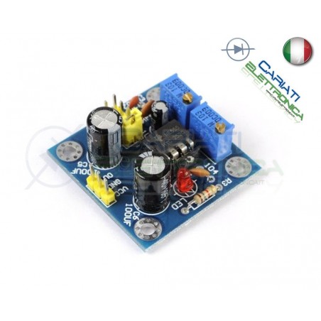 Scheda Generatore di impulsi con frequenza e duty cycle variabile NE555 Generico