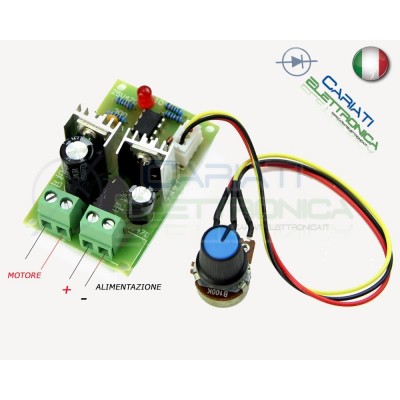 PWM HHO Driver Dimmer regolatore di velocità giri DC 3A 12-24V
