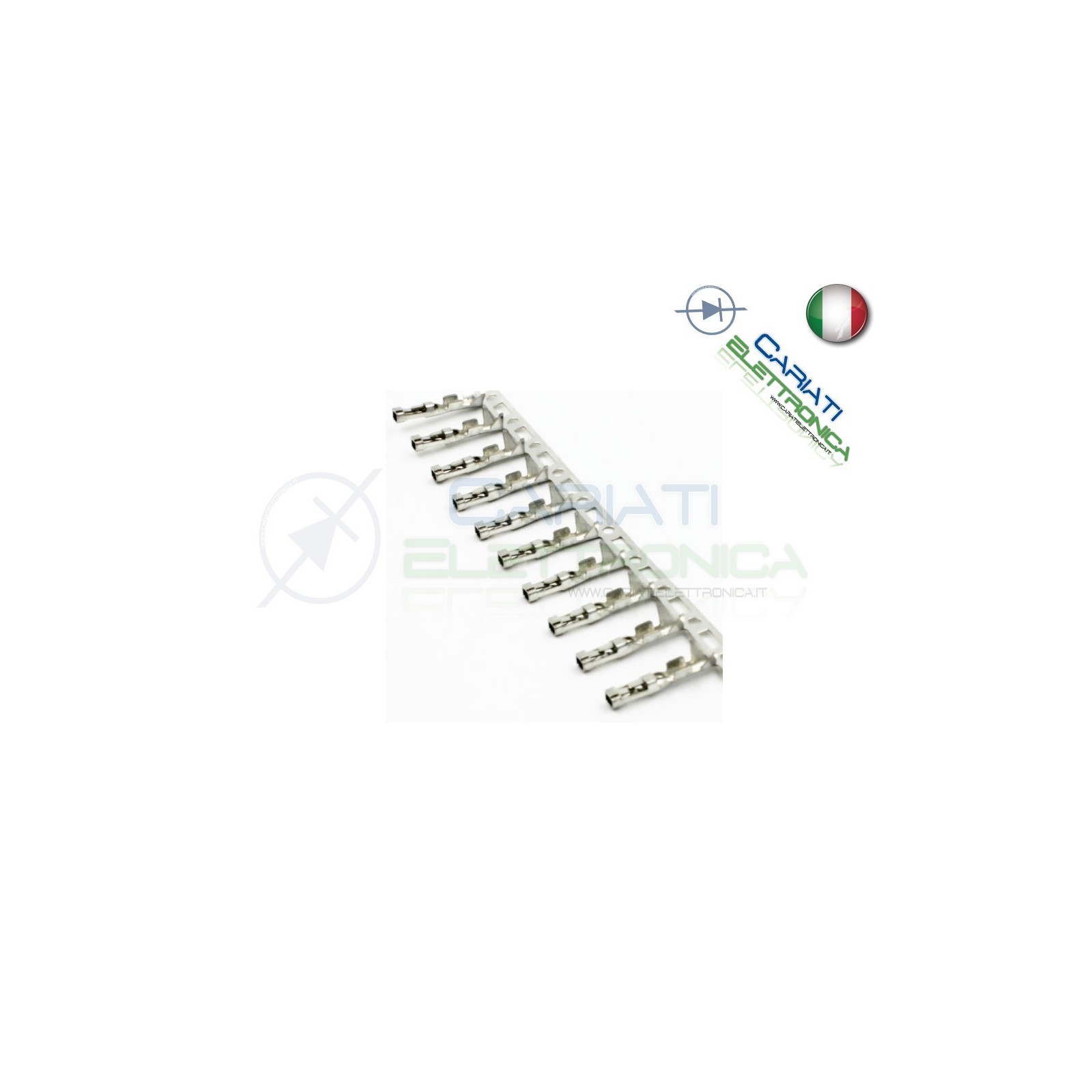 50 PEZZI Connettore Connettori DUPONT FEMMINA
