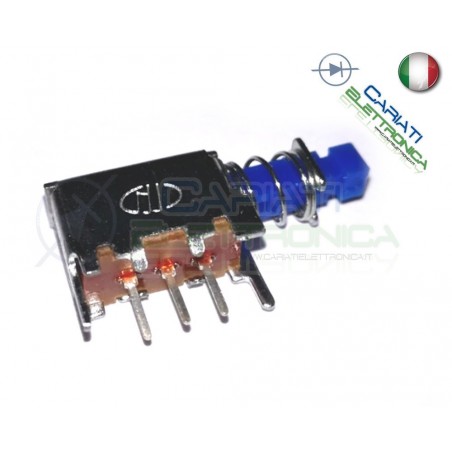 2 PEZZI PULSANTE DEVIATORE SPDT ON OFF ON 30V 200mA 3pin PCB