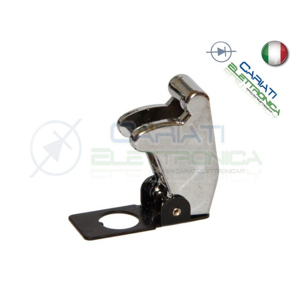 COVER INTERRUTTORE A LEVA CROMATO CHROME Missile Style Toggle Switch Flick