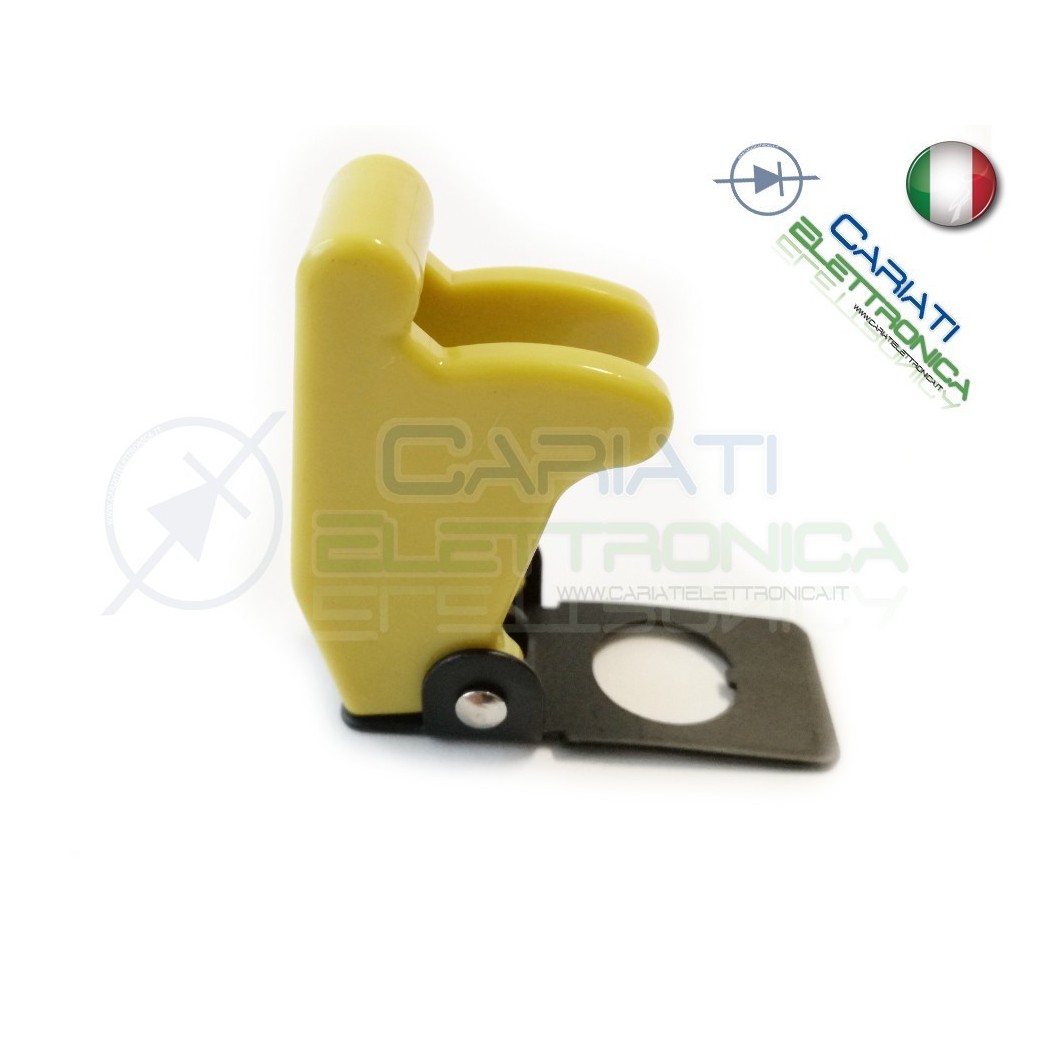 COVER INTERRUTTORE A LEVA GIALLO SENAPE Missile Style Toggle Switch Flick
