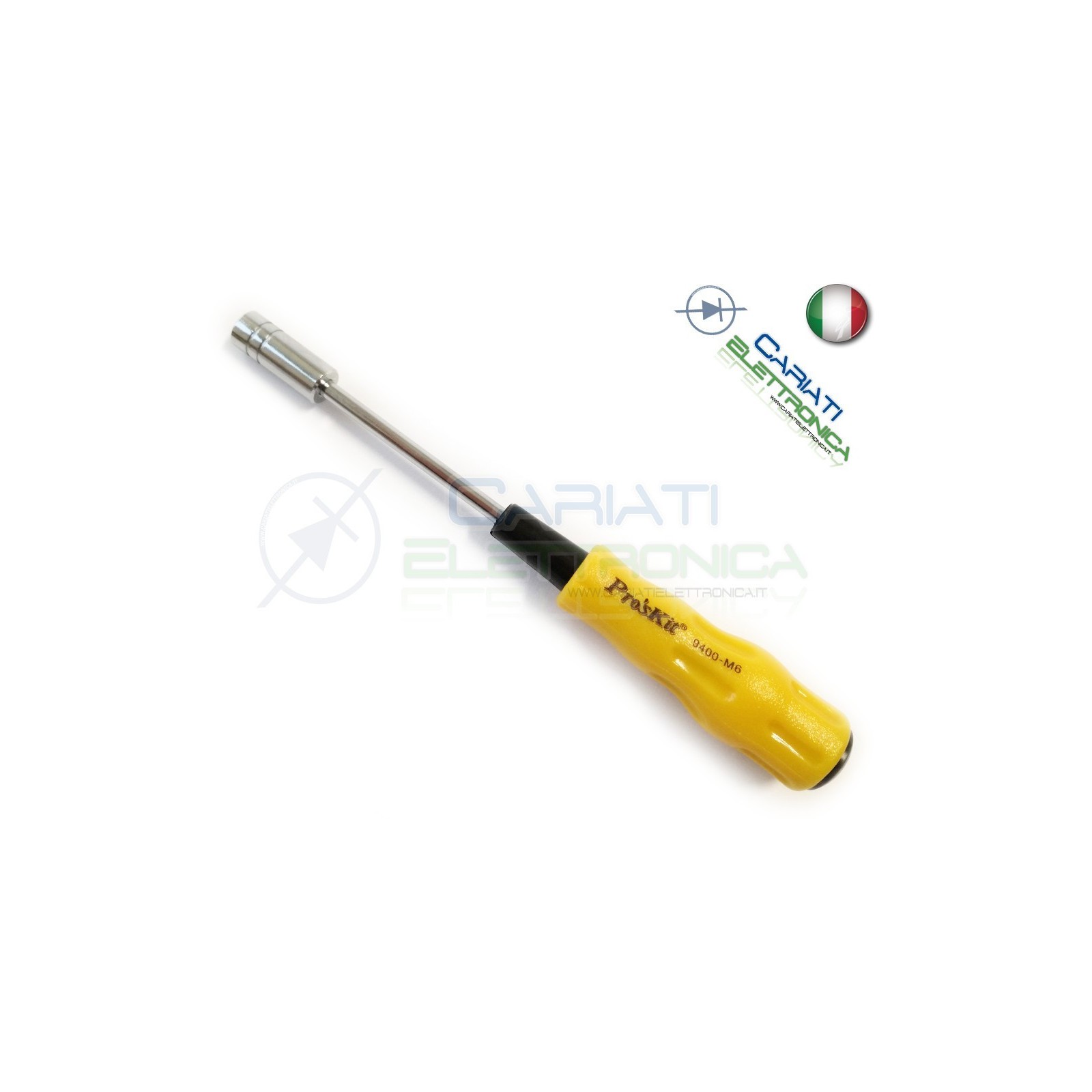 Cacciavite giravite M6 a testa esagonale femmina marca PROSKIT Proskit