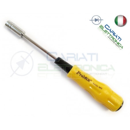 Cacciavite giravite M6 a testa esagonale femmina marca PROSKIT Proskit