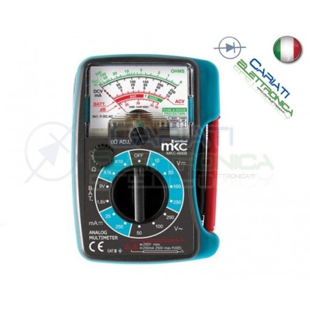 MULTIMETRO TESTER ANALOGICO TASCABILE MKC-666B MKC