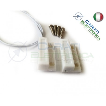 CONTATTO MAGNETICO ESTERNO IN ABS PLASTICA BIANCO