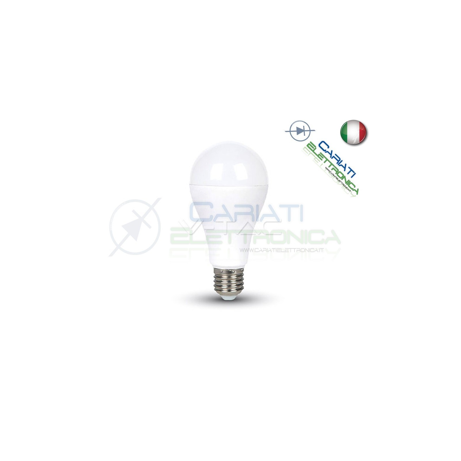 LAMPADA LAMPADINA LED V-TAC E27 17W VT-2017 LUCE NEUTRA 1800Lm 4000k SKU 4457Vtac