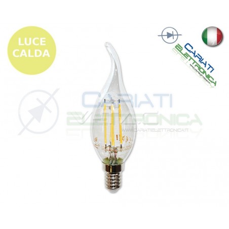 LAMPADA LAMPADINA LED V-TAC E14 4W VT-1997 LUCECALDA 400Lm 2700k SKU 4302Vtac