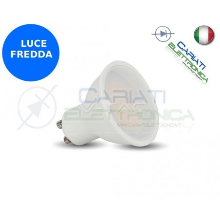 LAMPADA FARETTO LED V-TAC GU10 3W VT-1933 LUCE FREDDA 210Lm 6400k SKU 7128