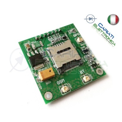 SIM808 ModulO GSM GPRS GPS Breakout Board SIM808 per Arduino Raspberry