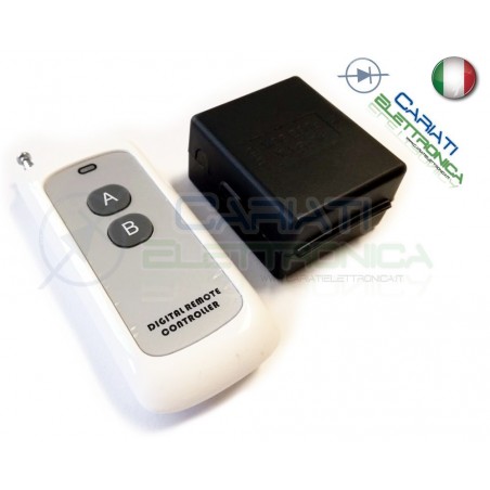 Scheda Ricevente Ricevitore 12V 433 Mhz 1 Relè Canale con Telecomando
