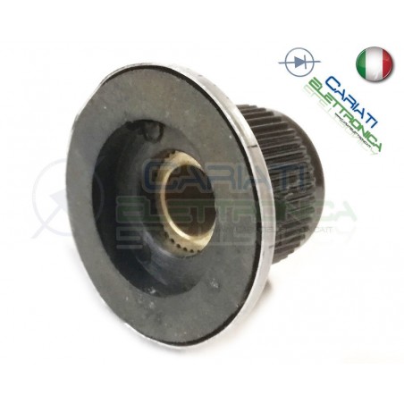 MANOPOLA POMELLO KNOB KNOBS FENDER POTENZIOMETRO AUDIO ASSE 6mm Numerata