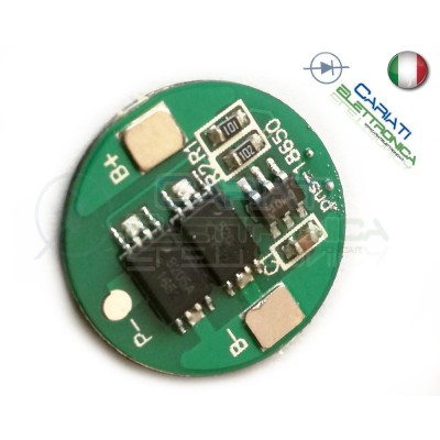 Circuito di protezione per 1 batteria 18650 Litio Li-ion PCB batteryGenerico