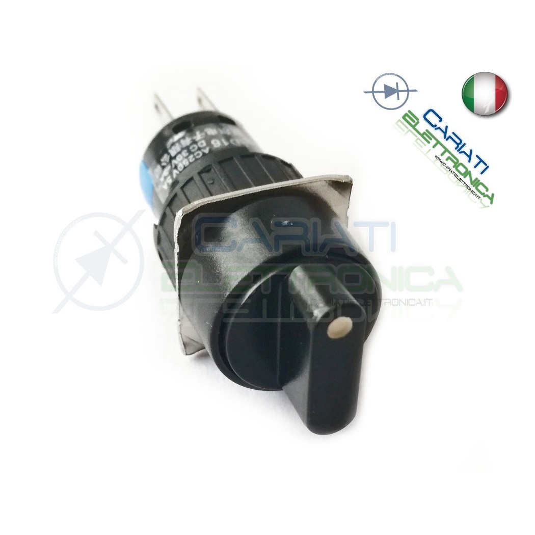 INTERRUTTORE DEVIATORE DP3T ON OFF ON 6 pin