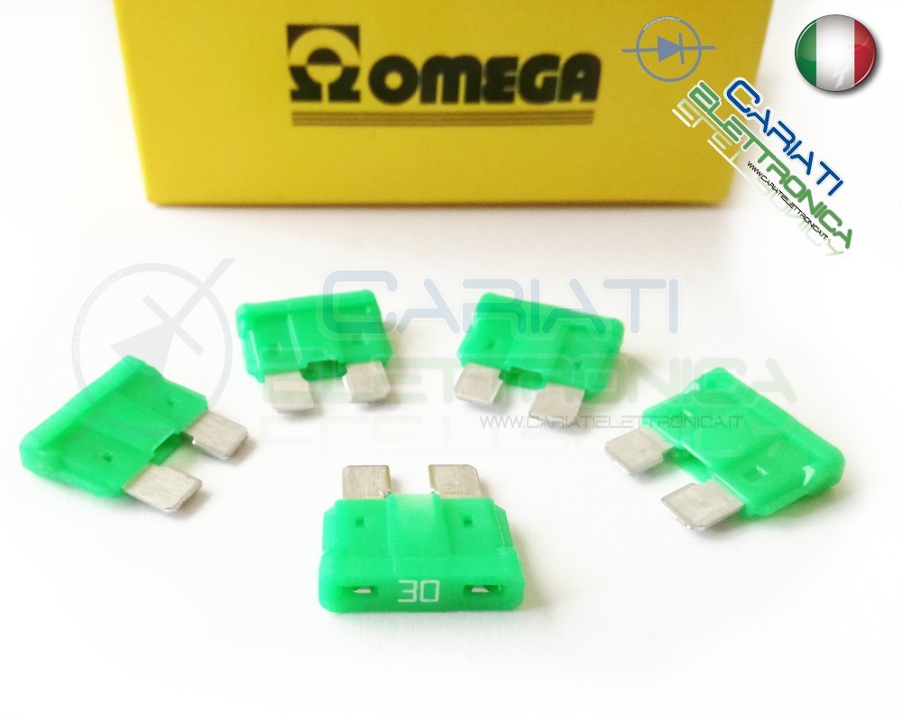 Kit 100 Fusibili Lamellari Auto | Moto, Camper E Barca | Da 5A A 30A + 100A - Foto 5