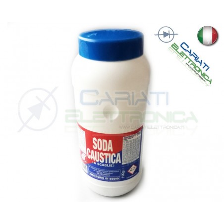 SODA CAUSTICA BARATTOLO DA KG. 1 IDROSSIDO DI SODIO Generico