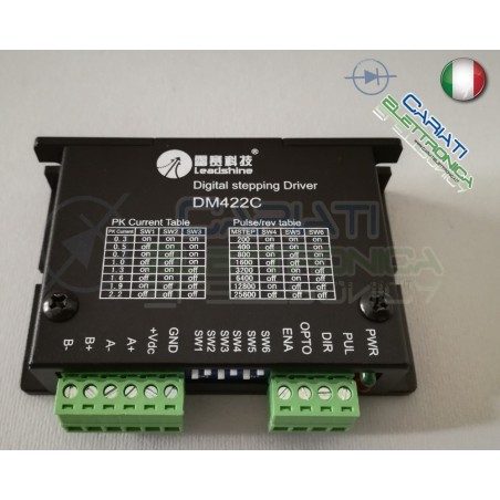 Azionamento Leadshine DM422C CNC Stepper Drive motor 2.2 A per NEMA 14 17 23