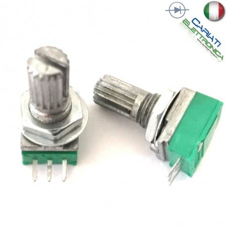1 Pezzo Potenziometro Lineare 5 Kohm B5K RK097N 15mm Audio Amplificatore