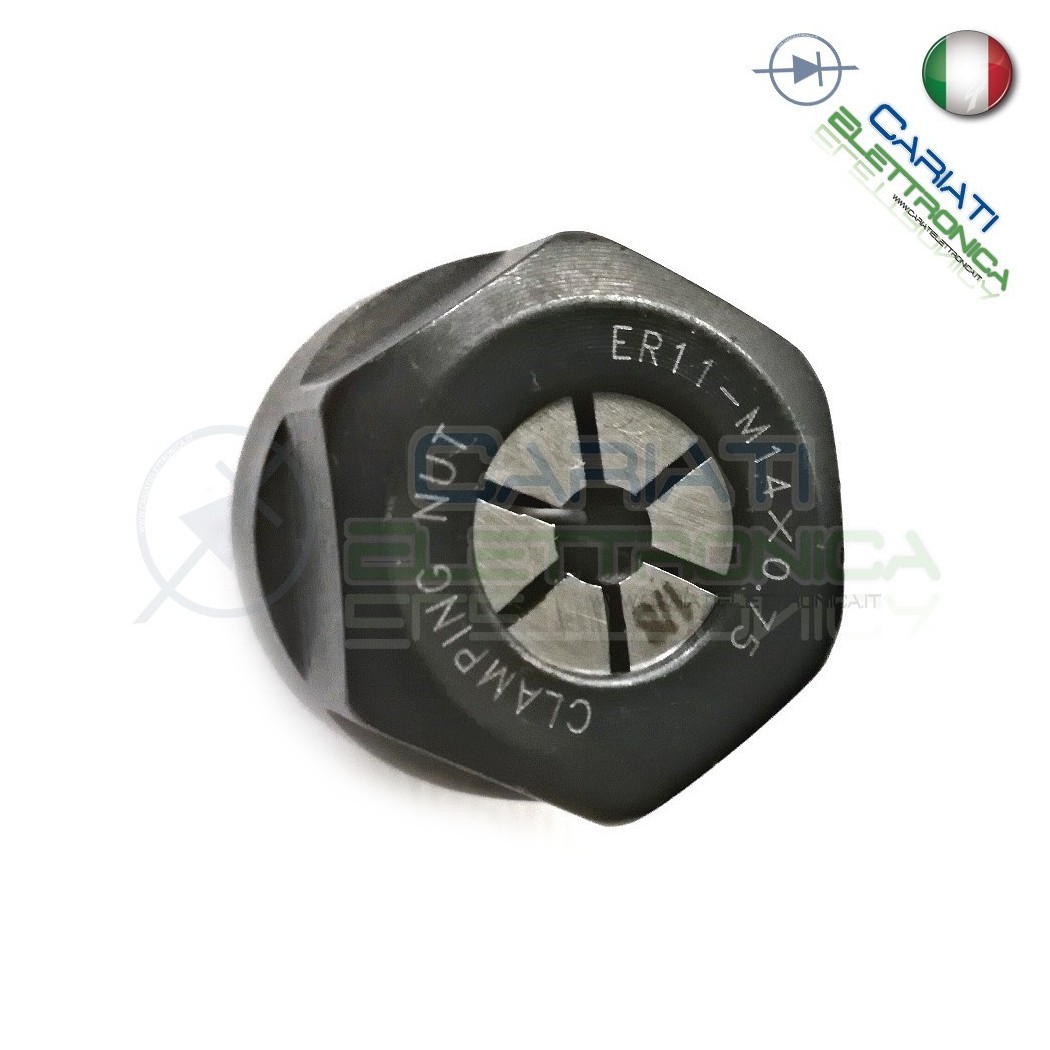 4 paia di spazzole di carbone per motore mandrino cc CNC Chrome ER11 300W 400W con portaspazzole 44 4 paia di spazzole di carbone per motore mandrino cc CNC Chrome ER11 300W 400W con portaspazzole 44