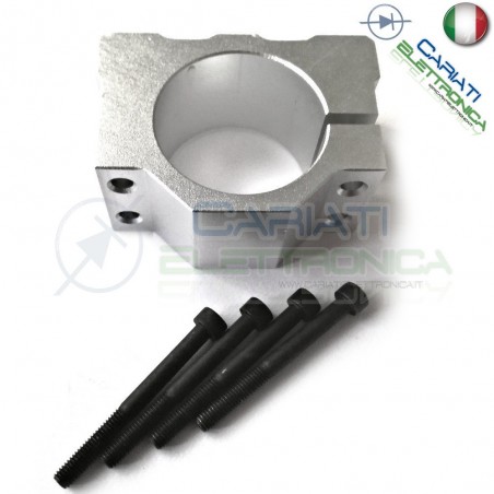 Motore con mandrino ER11 da 300W 12V/48V DC Spindle motor CON SUPPORTO