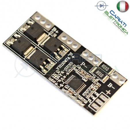 Circuito di protezione per 4 batterie 18650 Litio Li-ion PCB battery 16.8V 15A