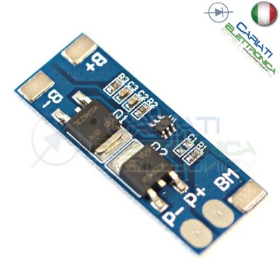 Bms Circuito di protezione per 2 batterie Litio Li-ion PCB battery 8.4V 8A Generico