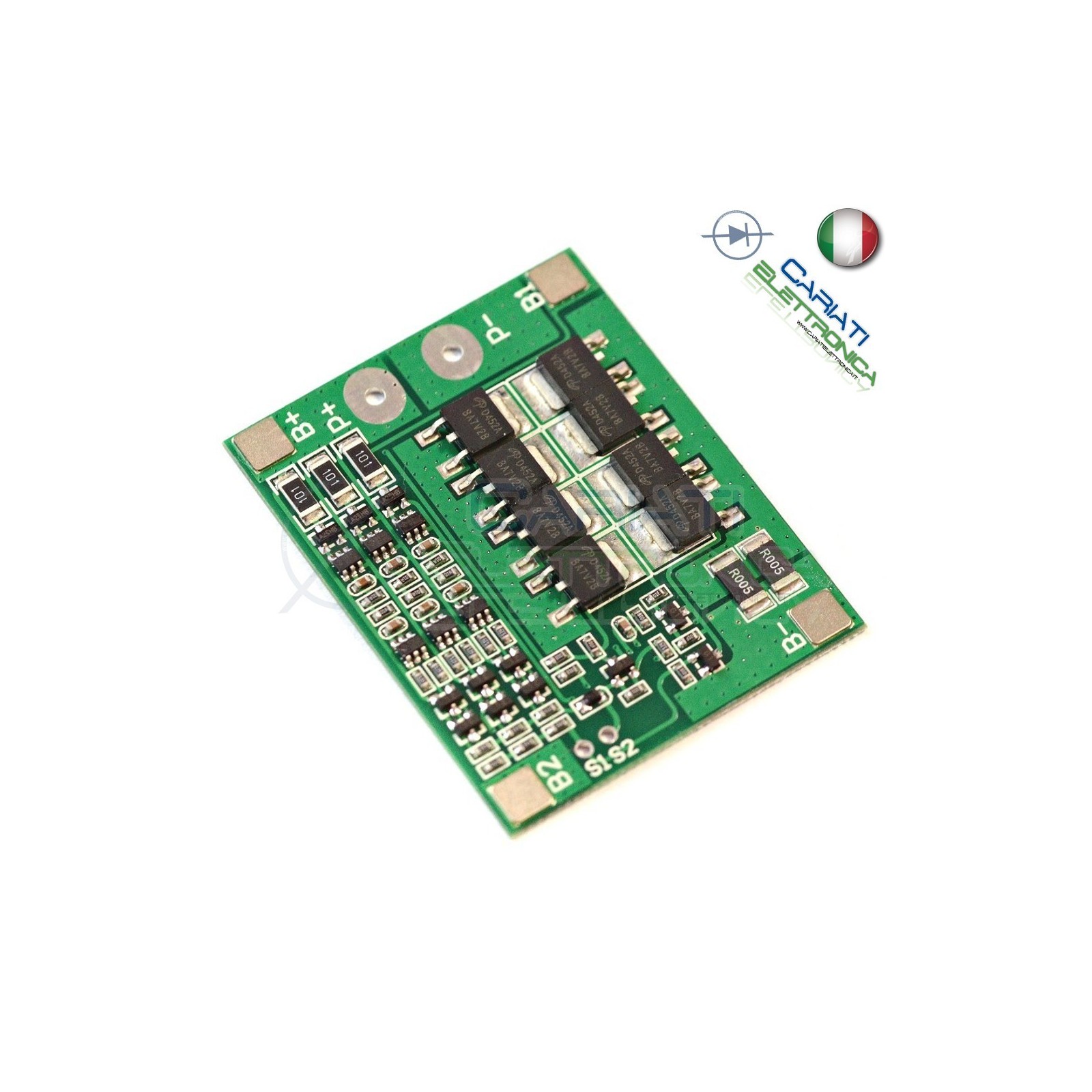 Bms 3 battery 18650 11.1V 25A for Litio Li-ion PCB batteryGenerico