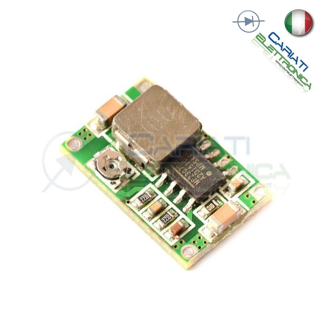 Convertitore Regolabile DI TENSIONE DC-DC Step Down Buck 4.75-23V 1-17V DC