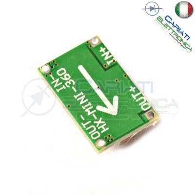 Convertitore Regolabile DI TENSIONE DC-DC Step Down Buck 4.75-23V 1-17V DC