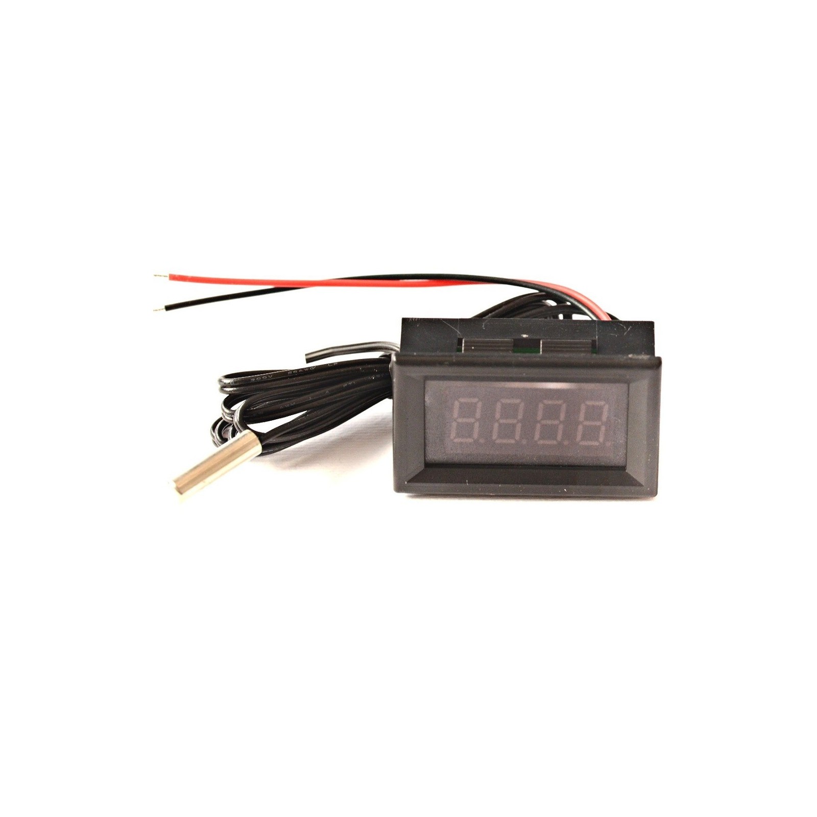 DISPLAY TERMOMETRO DIGITALE da PANNELLO LED VERDE -20 a +100℃ NTC DC