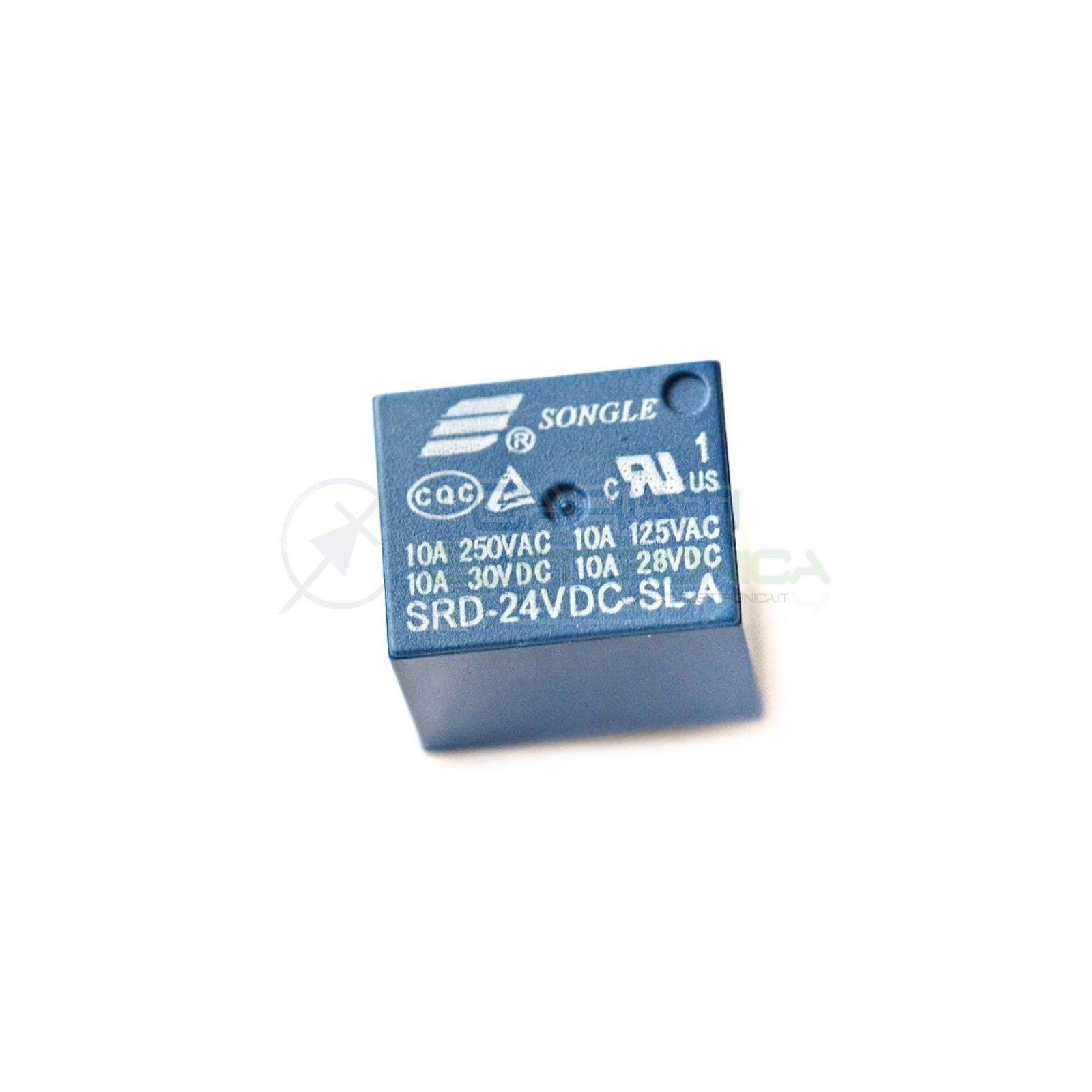 Relay Relè 24V Dc 10A Circuito Stampato Pcb 1 Scambio SRD-24DC-SL-A SRD Songle
