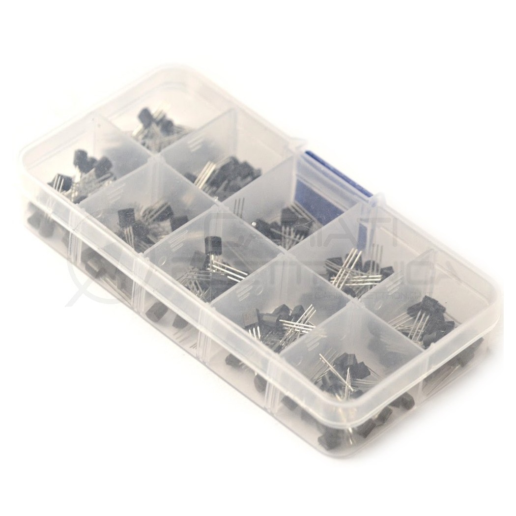 200 TRANSISTOR BC327 BC337 2N2222 2N2907 2N3904 2N3906 S8050 S8550 A1015 C1815Generico
