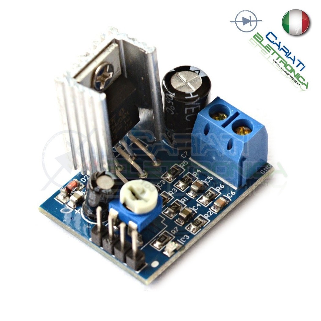 Scheda modulo TDA2030 amplificatore audio Mono 18W