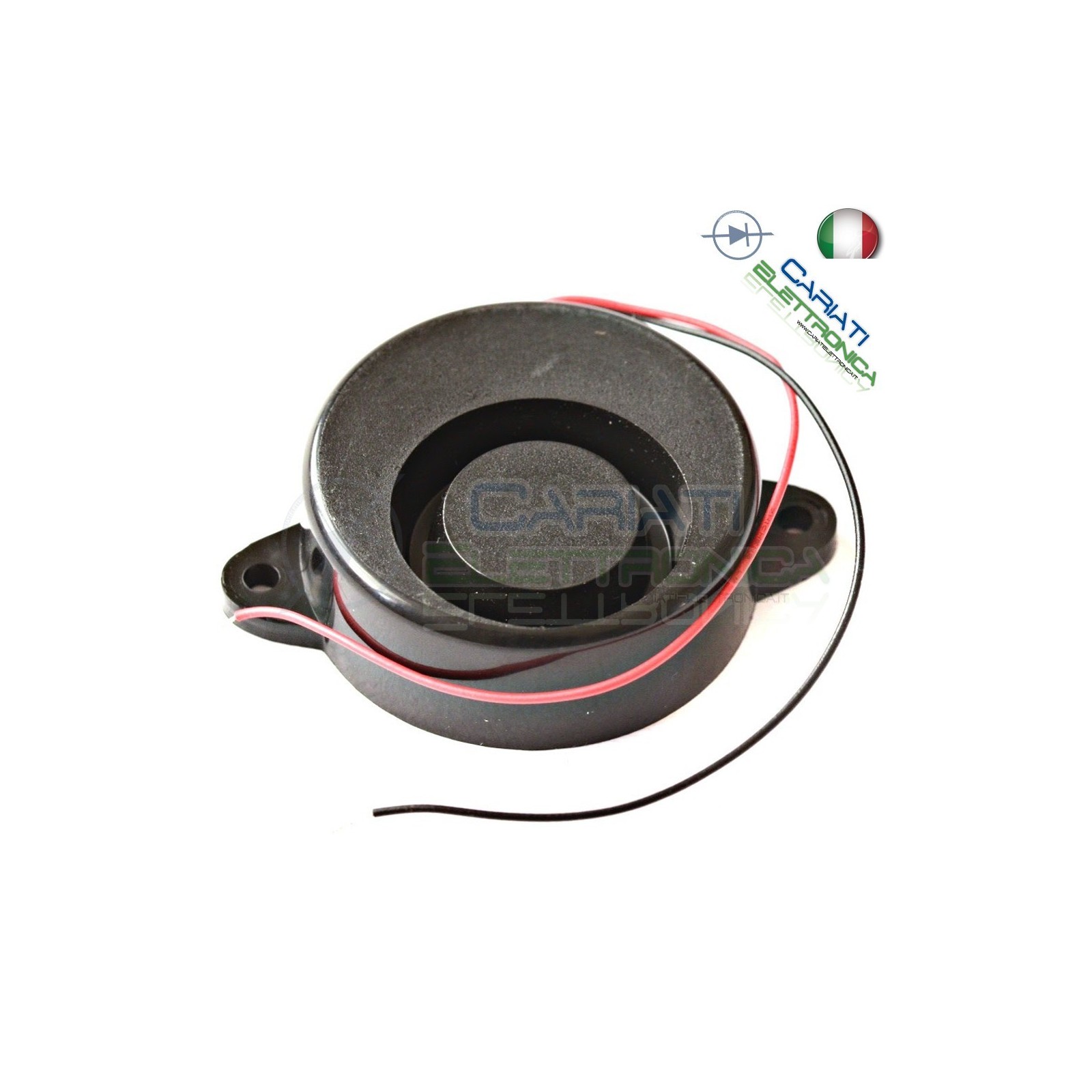 Sirena piezoelettrica 5-15V 12V con terminali a filo PS-583Q HITPOINTHitpoint