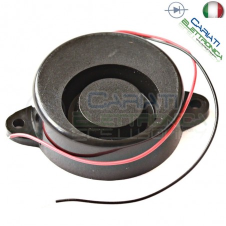 Sirena piezoelettrica 5-15V 12V con terminali a filo PS-583Q HITPOINTHitpoint