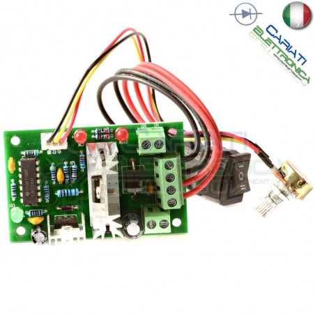 PWM Driver Motore Dimmer REGOLATORE di velocità giri 3A 12V 24V 36V Generico