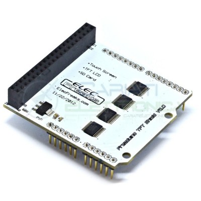 Modulo scheda adattatore LCD TFT SD Card Touch Screen Arduino UNO