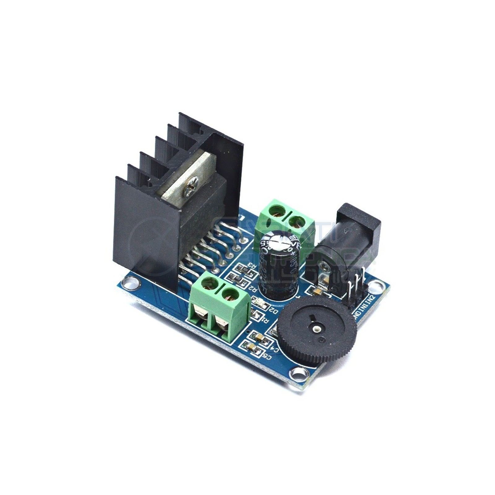 Scheda Modulo Amplificatore Audio Stereo 2 canali TDA7297 15W + 15W