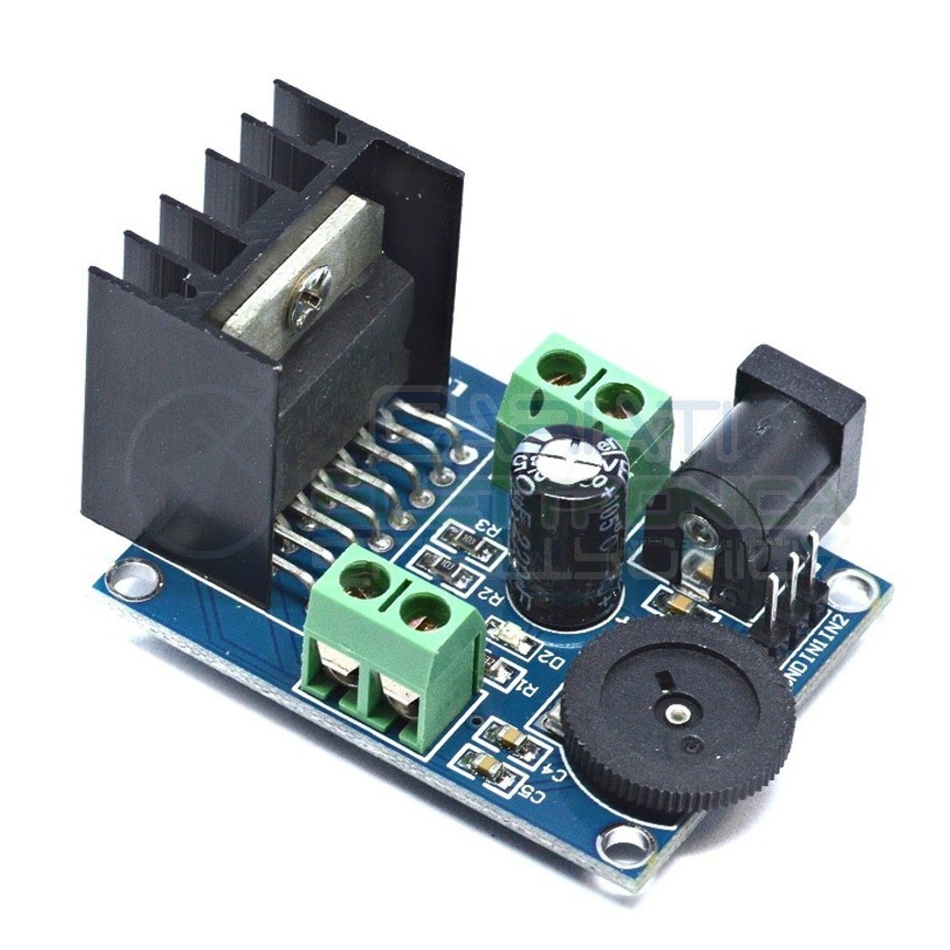 Scheda Modulo Amplificatore Audio Stereo 2 canali TDA7297 15W + 15W