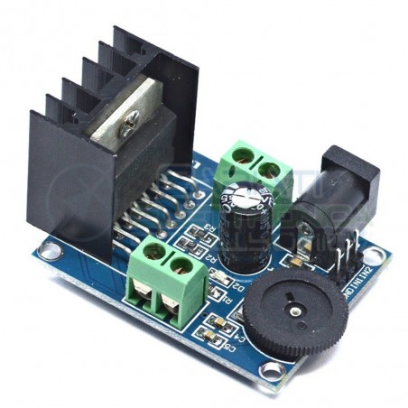 Scheda Modulo Amplificatore Audio Stereo 2 canali TDA7297 15W + 15W