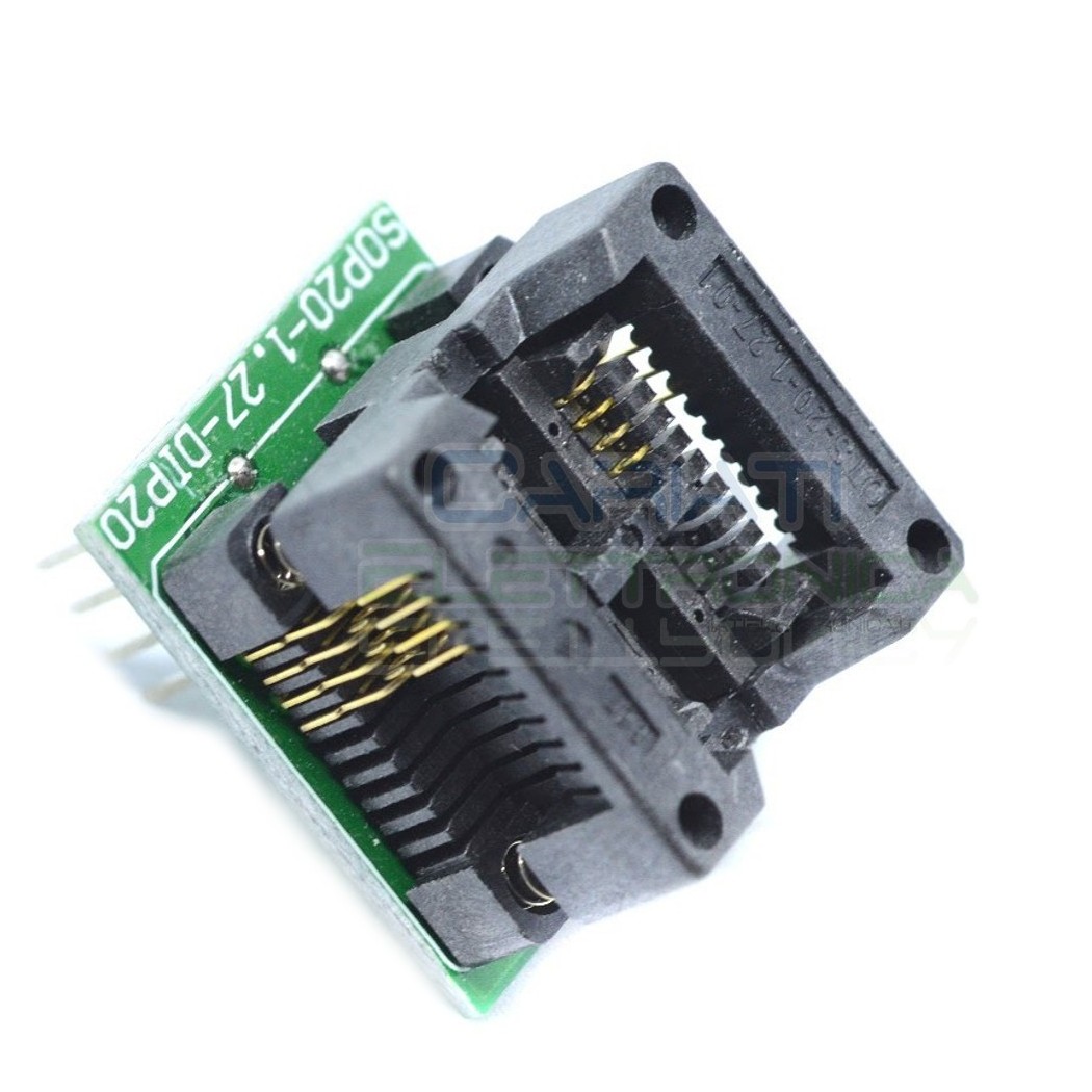 Adattatore Basetta Test PCB Programmazione SOP8 a DIP8