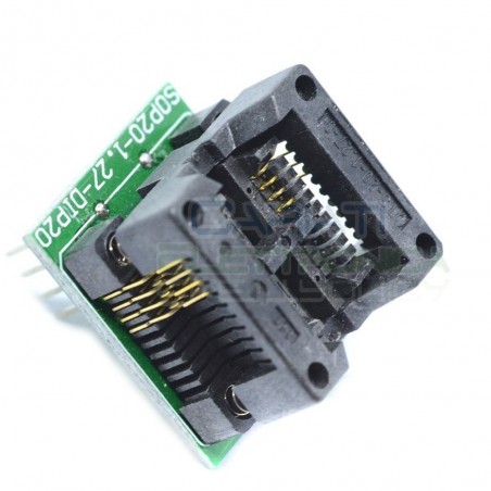 Adattatore Basetta Test PCB Programmazione SOP8 a DIP8