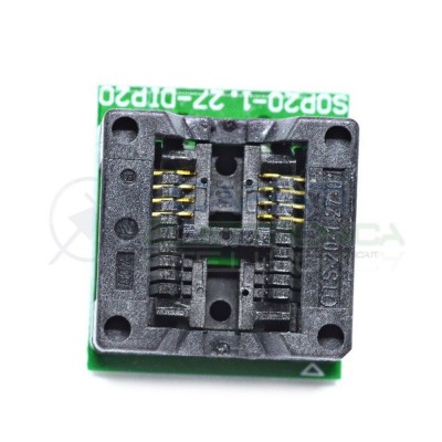 Adattatore Basetta Test PCB Programmazione SOP8 a DIP8