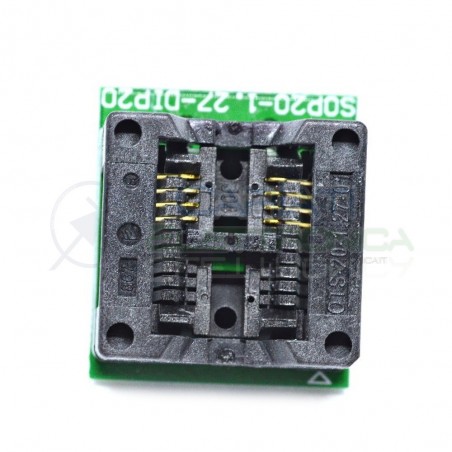 Adattatore Basetta Test PCB Programmazione SOP8 a DIP8