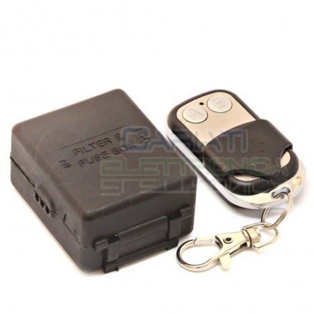 Scheda Ricevente Ricevitore 12V 433 Mhz 1 Relè Canale con Telecomando