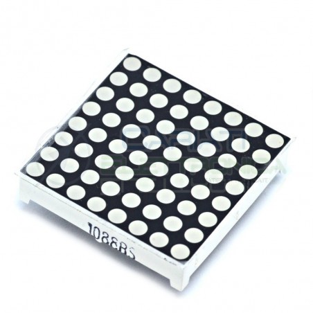 Matrice Matrix Led ROSSI 8X8 32x32mm 1088B